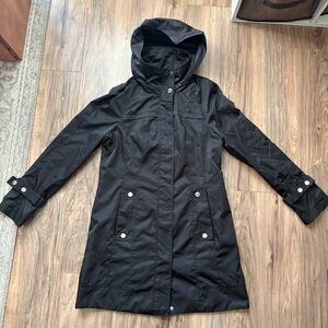Calvin Klein black rain jacket
